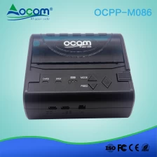 porcelana Mini impresora térmica portátil de recibos OCPP-M086 de 80 mm con rollo de papel grande fabricante