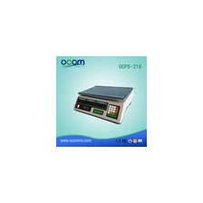 Китай OCPS-218 от 5 до 40 кг водонепроницаемый электронный цифровой калькулятор масштаба масштаба производитель производителя