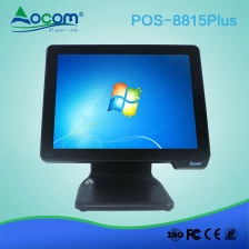 Chiny POS -8815Plus Zaktualizowano konfigurację Podwójny ekran dotykowy Wszystko w jednym terminalu POS producent