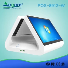 China POS -8912 12 "janelas tudo em uma máquina pos tela sensível ao toque fastfood caixa registradora barata automática automática para venda fabricante