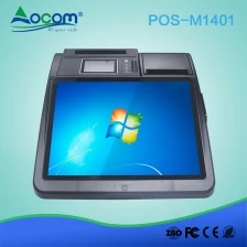 Chiny POS -M1401 14 '' Tablet PC z systemem operacyjnym Windows Wszystko w jednym ekranie dotykowym Terminal POS producent