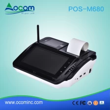 China Pos-M680 pos terminal com leitor de cartão de código NFC e impressora 58 milímetros fabricante