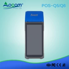 الصين POS -Q5 / Q6 محمول POS Android PDA مع طابعة حرارية مدمجة الصانع