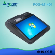 China POS -M1401 Draagbare J1900 I3 I5 optionele factureringsmachine POS tablet fabrikant