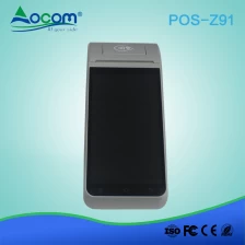 porcelana POS -Z91 5,5 pulgadas Android huella dactilar pos pda Terminal para restaurante que ordena el sistema fabricante