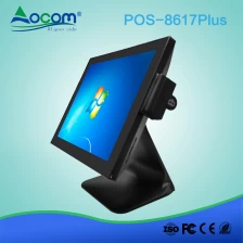 China windows smart Dual screen alles in één pos machinesysteem fabrikant