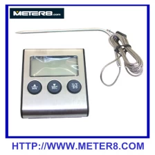 China DTH-24, digital food thermometer with high temperature sensor and timer manufacturer