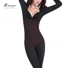 China Long Sleeve Caffeine Infused Bodysuit Supplier manufacturer
