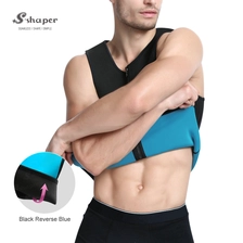 China Men's Ultra Sweat Enhancing Thermal Vest With Zipper Supplier manufacturer