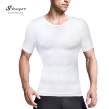 ประเทศจีน สลิมมิ่ง Body Shaper Men Tshirt ผู้ผลิต ผู้ผลิต