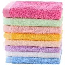 China Bamboo Washcloth Towel Baby Face Cloths manufacturer