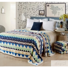 China Best Selling New Design Flannel Blanket manufacturer