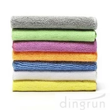 China Microfiber Face Towels Washcloths Soft  Fast Drying Cleaning Towel manufacturer