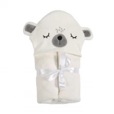 China Organic Bamboo Baby Animal Hooded Towel manufacturer