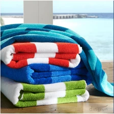China Oversized 100% cotton cheap personalized beach towel manufacturer