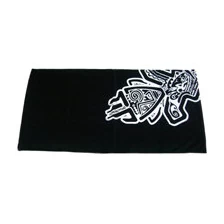 China 2014 two side print beach towel one side velour ,one side terry. manufacturer