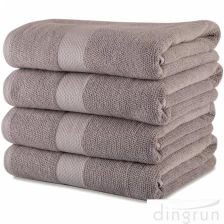 中国 柔软的棉毛巾浴巾套装 制造商