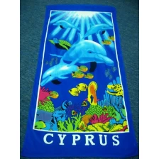 China embroidery design for Custom microfiber printed beach towel promotion towels manufacturer