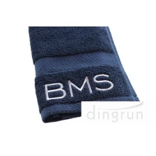 China luxo bordados toalhas monogrammed mão fabricante