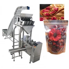 China Automatic Pre-made Zipper Stand-up Bag Scented Bubble Tea Packing Machine manufacturer