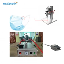 Çin In stock ultrasonic mask ear loop welding machine for disposable surgical mask and n95 mask spot welding machine üretici firma