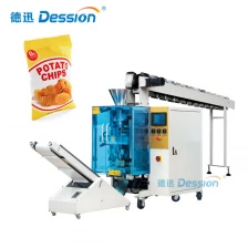 China Aardappelchipsverpakkingsmachine met voedselverpakkingsbedrijven fabrikant