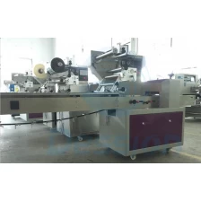 China Horizontal Flow Bread Package Wrapper Machine Suppliers manufacturer