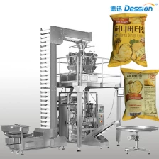 Китай modified atmosphere snack food automatic weigh filler packaging machine производителя