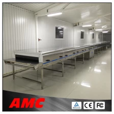 China 2016 year Hot sales! Candy/Cake/chocolate cooling tunnel with chillers in food industry manufacturer