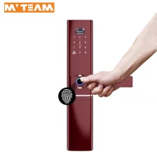 China Türschloss Hergestellt in China Elektronischer Schlüssel Kostenloser Fingerabdruck Türschloss Passwortgeschütztes intelligentes Türschloss Hersteller
