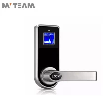 China Hidden Key Hole Biometric Fingerprint Smart Door Handle Lock For Bedroom, Home, Office manufacturer