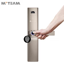 中国 智能指纹门锁无钥匙家庭办公室安全门锁与C级气缸 制造商