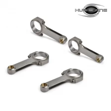 China 5.400" 4340 Forged Chromoly H-Beam Connecting Rods, Standard Bolts, Chevy Journals, Balanced, Set of 4 manufacturer
