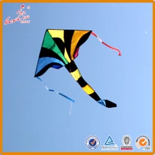 China Black Rainbow Delta Kite für Kinder aus Kaixuan Kite-Fabrik Hersteller