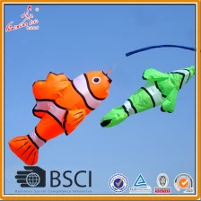 China Nemo fish windsock with pole from kaixuan factory manufacturer