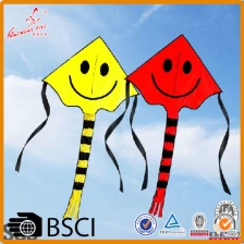中国 三角洲微笑面对风筝工厂的孩子的风筝 制造商