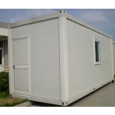 ประเทศจีน โครงโครงสร้างเหล็กแบบกำหนดเอง Modern  Container Office Cabin For Sale ผู้ผลิต