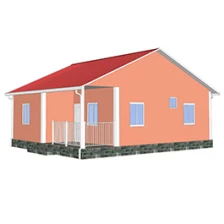China Heya-2S07 2019 Sturdy Fast Installation Long-Term Using Prefabricated Houses manufacturer