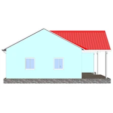 China Heya-2S09 Deign Of Flat Pack Shipping Prefabricated House Norway Personal House Use manufacturer