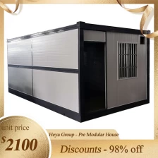 China Fast established folding container house for accommodation camp manufacturer