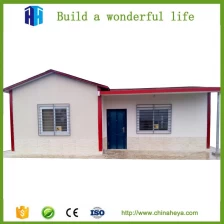 Chine Belle conception de disposition personnelle de maison de structure métallique préfabriquée fabricant
