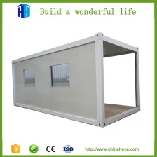 China prefab sandwich panel steel framed living container house design manufacturer