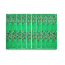 China Grüne Lötmaske ENIG-Leiterplatte FR4 Starre Doppelschicht-Leiterplatte Hersteller