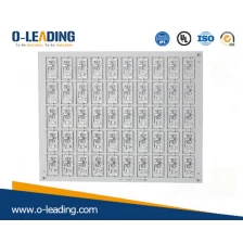 Chine Côté simple et double côté de carte PCB de noyau en métal, nous pouvons faire la carte PCB en aluminium simple face et la carte PCB en aluminium double face fabricant