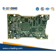 China Meerlagige PCB-fabrikant in China, 10L onderdompeling Gold-board, 2,4 mm-boarddikte, gelden voor industriële controleproducten fabrikant