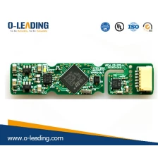 China PCB Assembly, OEM manufacturer in China,high TG material,0.8mm board thickness, Immersion Gold Printed circuit board with components, used for SMART home product,Bonding PCB manufacturer