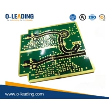 Chine Carte de circuit imprimé avec placage de bordure, matériau de base FR-4, TG130, épaisseur du panneau 2,0 mm, immersion dorée, assurant une assemblée de carte PCB de haute qualité, fabricant de cartes de circuit imprimé fabricant