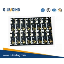China TG 170 dunne 0,4 mm PCB 2-laags onderdompeling verguld doorgaande printplaat fabrikant