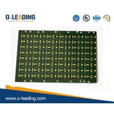 China Dunne Power Bank PCB & PCB assemblagefabrikant in China, dunne stijve FR-4 PCB met 0,35 mm boorddikte, blauw soldeermasker fabrikant