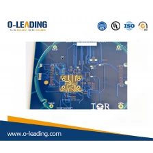 China multilayer pcb with step hole and hard gold plating and thick copper manufacturer